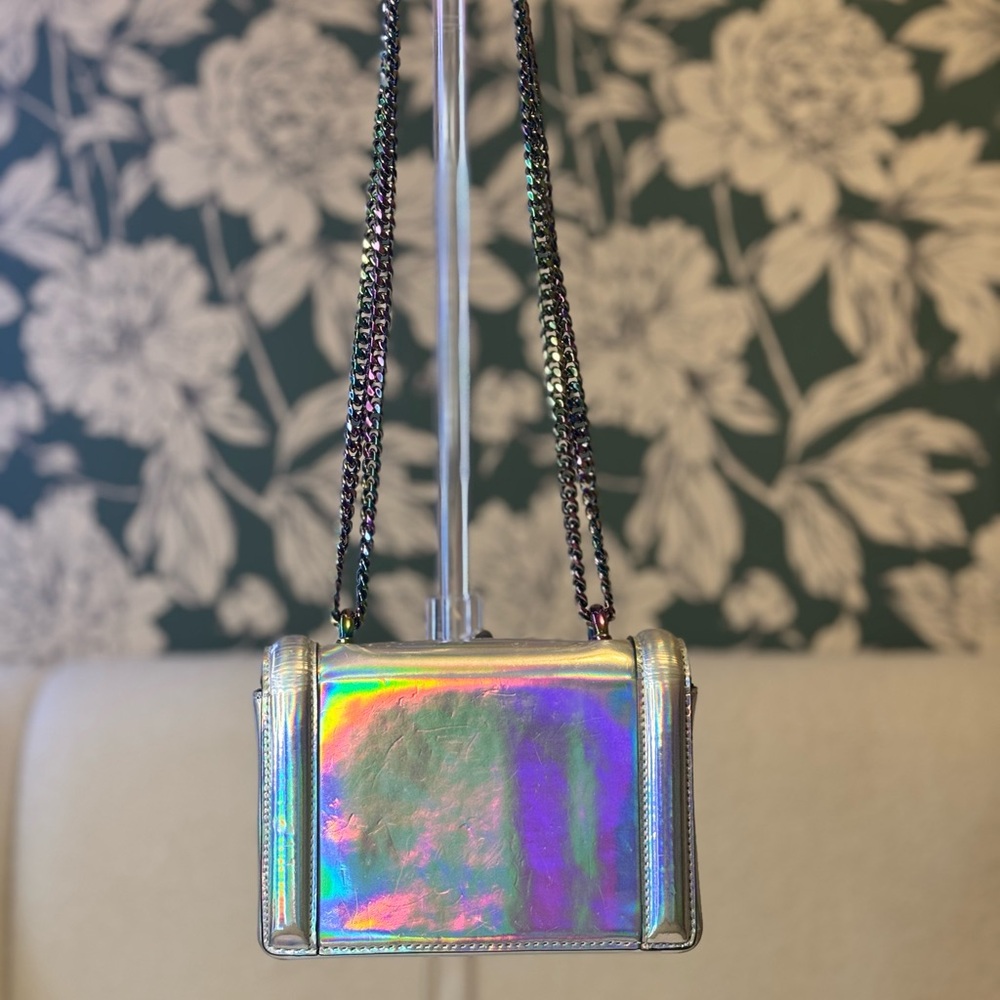 Balmain Authentic Iridescent Mini Bag RARE! - Picture 7 of 12